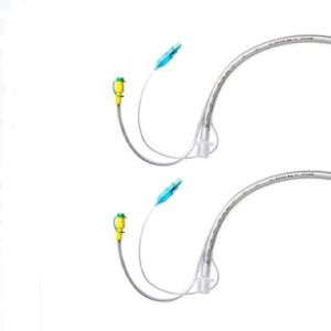 Reinforced 8.0 Endotracheal Tube , Cuffed Subglottic Suction Ett