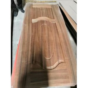 Wood Grain Oak 4mm thickness Laminate Door Skin / Water Resistant Exterior Door