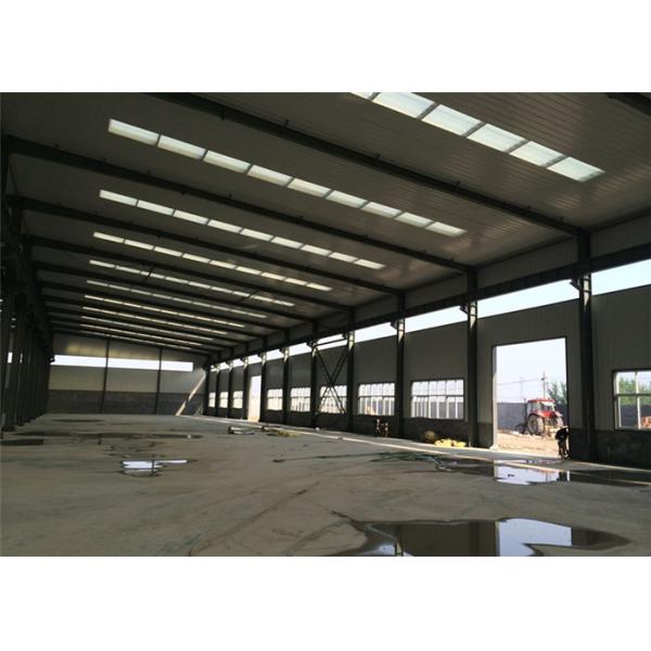 Buy Precast Design Metal Warehouse Buildings , Galvanized Steel Frame Warehouse  at wholesale prices