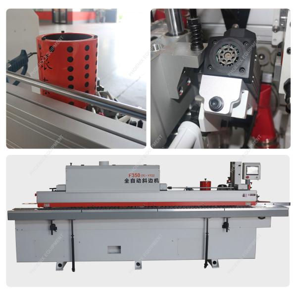 Woodworking Pre Milling Edge Banding Machine with 45 Pressure Roller Wheels and More