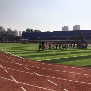 Gym Slipproof Synthetic Sports Flooring Flexible All Weather Durable