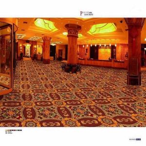 Classical Soft Nylon Carpet Machine Woven Technics Fire Resistant Feature