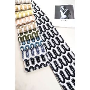 New Product High Quality Jacquard Blended Woven Chenille for Sofa Fabric Home