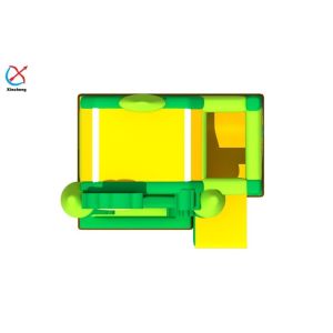 Commercial Inflatable Bouncy House With Slides Inflatable Safari Park Combo