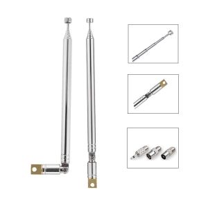 Aluminum Alloy 10 Sections Telescopic Amateur VHF UHF FM HF Car Auto Radio DAB