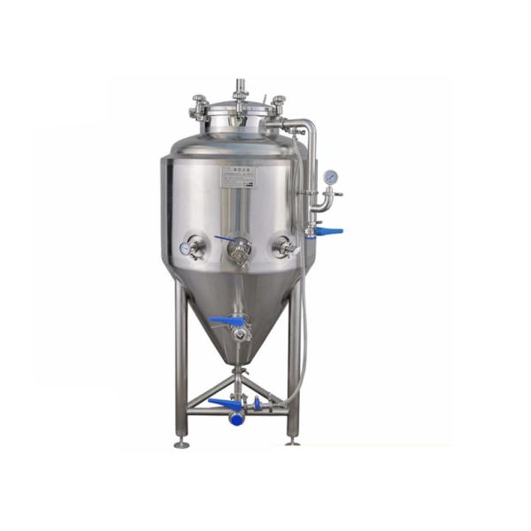 Buy 50L / 100L Dimple Plate Stainless Conical Fermenter Brewing Kits Customized at wholesale prices