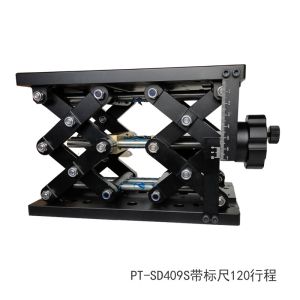 140mm×220mm Height Adjustable Z Axis Table Black Anodized