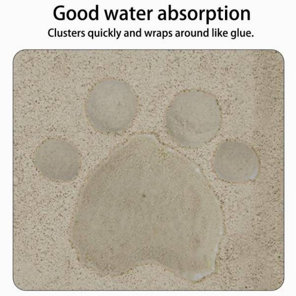 Non Stick Cassava Cat Litter 100% Plant Tapioca Litter Easy Clean