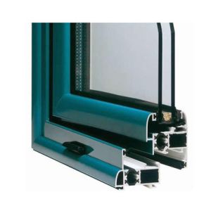 Office Room Aluminum Window Extrusion Profiles , Casement Door extruded aluminum