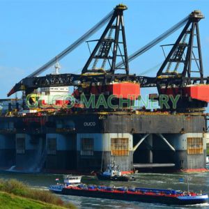 Large Tonnage 60t Oil Platform Offshore Pedestal Crane