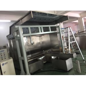 PLC Control Automatic Wood Paint Spray Machine Five Axis For Racket