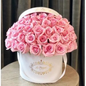 Waterproof Recyclable Paper Box Packaging Cardboard Round Flower Boxes With Logo