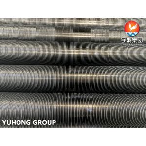 ASTM A106 Gr B Seamless Carbon Steel Pipe With CS Fin Material HFW Solid Finnd