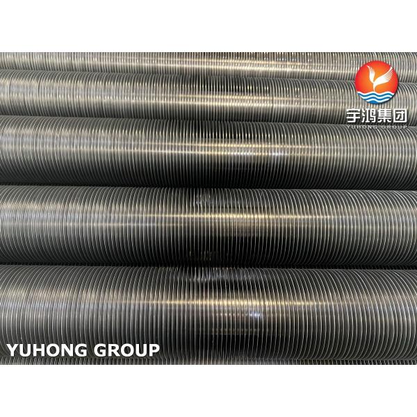 ASTM A106 Gr B Seamless Carbon Steel Pipe With CS Fin Material HFW Solid Finnd