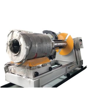 Movable Automatic Decoiler Machine Hydraulic With Loading Car