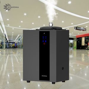 Metal 800ML Large Capacity Black Commercail Hotel Lobby Aroma Fragrance Diffuser