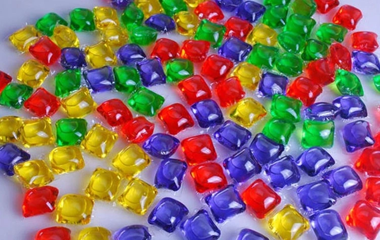 PVA Water Soluble Film Liquid Detergent Pod Powder Detergent Pod Making Machine Washing Capsule PVA Film Packing Machine