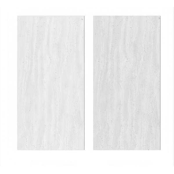 Interior Tiles 3x6 Silver Gray Travertine Stone Rustic Floor Wall Tiles with