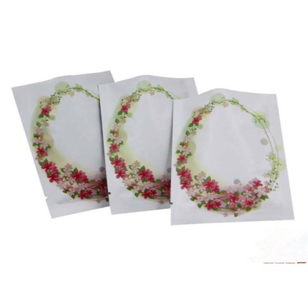 Plastic Pouches Packaging For Mask Sheet / Sealable Bags Packaging