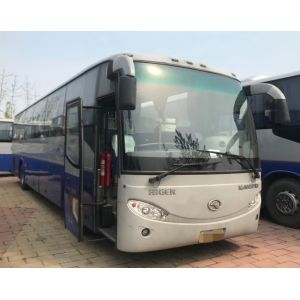 China 12m Length Promotion Used Bus Higer Bus KLQ6126 With 67Seats LHD 3+2layouts on sale