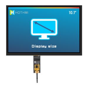 10.1 inch TFT LCD Display With PCAP |1280x800 Resolution LVDS Interface Sunlight