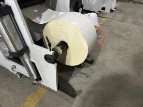 SR-350YB Rotary Blank Label Die Cuting Machine With Slitter