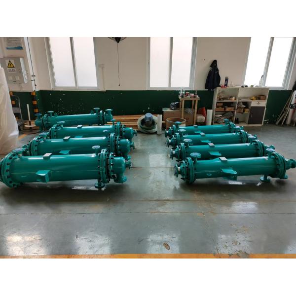 Buy Temperature Teflon Tube Heat Exchanger with 127 Pipes Up To 250 Degrees Celsius 200 Psi Maximum Operating Pressure at wholesale prices