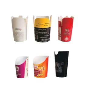 Printed Disposable Doner Box Paper Container Machine Ultrasonic