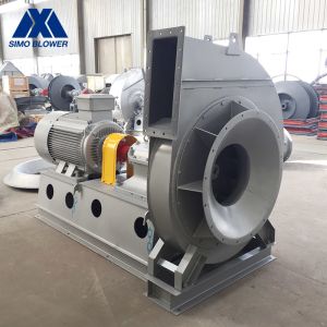 Foundry Furnace Single Inlet Centrifugal Blower Material Handling Fan Wear