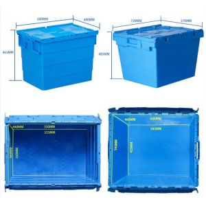 Fruit Vegetable Plastic Injection Molding Machine Basket Foldable Crates