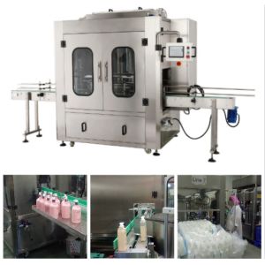High Precision Bottle Packaging Line Volumetric Piston Filler Easy Operation
