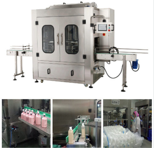 Buy High Precision Bottle Packaging Line Volumetric Piston Filler Easy Operation at wholesale prices
