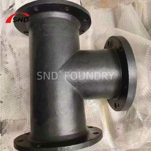 ISO2531 Standard Ductile Iron Flanged Tee DN2000 Flanged Tee Fitting
