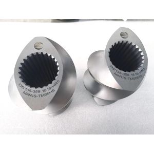 Clextral EV145 twin screw extruder screw elements for food indursty