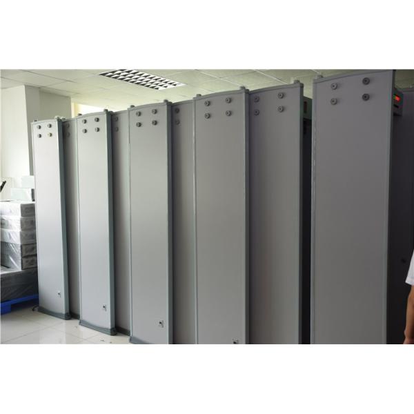 4 zones walk through metal detectors with Human indicating lamp