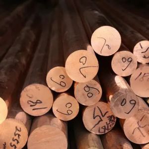 C65500 C68700 Copper Round Bar Polished Surface 150mm DIN2448 99.995% Pure