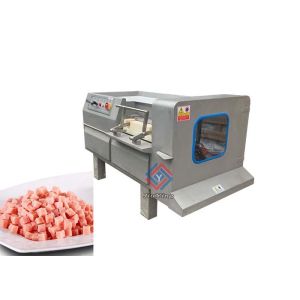 800KG/H Frozen Meat Dicing Machine Commercial Chicken Chunck