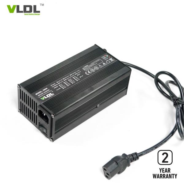 Aluminium Case Sealed Lead Acid Battery Charger 12V 14V 14.4V 20A Smart 4 Steps Charging