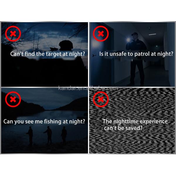 5V/1.0A Power Supply 5D Infrared Night Vision Zoom Binocular with 7-Seed Infrared Filter