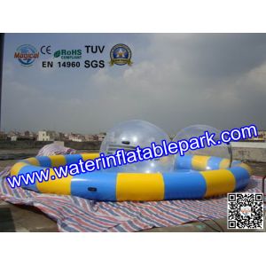 9 Meter Round Inflatable Water Pool With Durable PVC Tarpaulin