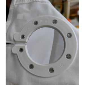 Hookless Polyester Curtain Lining W180cm *H195cm with vision mesh