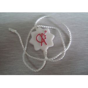 Suspended Particle Hang Tag String , Security Tag Pin For Towel Beanies Caps