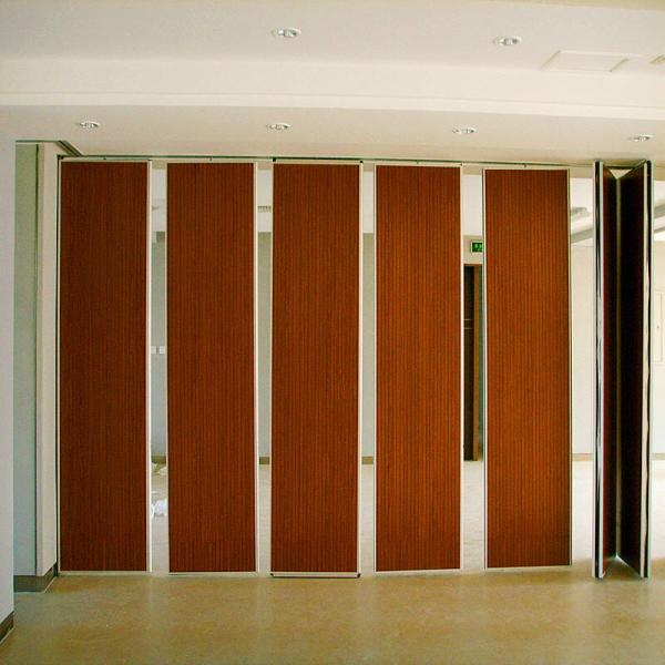 Sliding Aluminium Track Acoustic Movable Partition Walls Operable Walls
