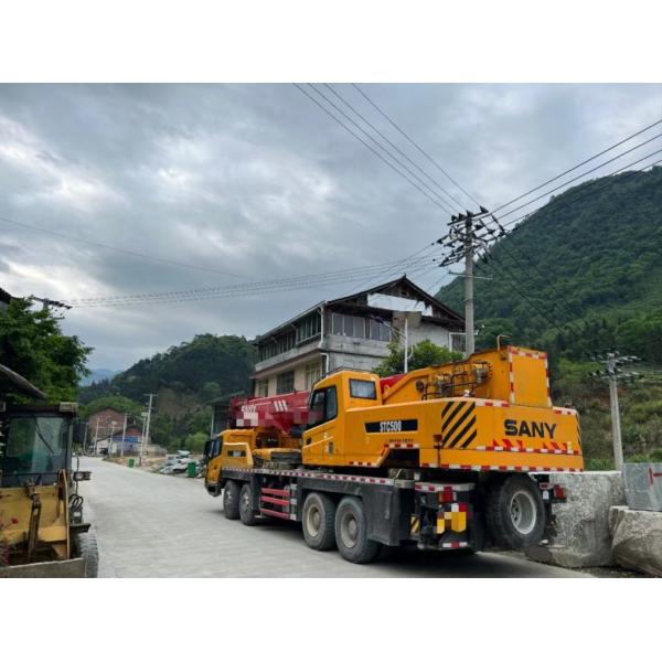 Good Original Condition 2013 China Top Brand 50t Mobile Crane Truck Crane Lifting Equipment Construction Machine