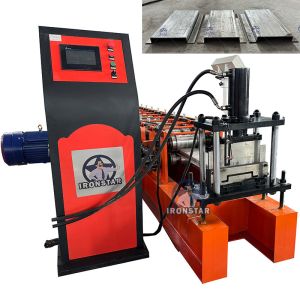 211 Omega bracket roll forming machine in Russia