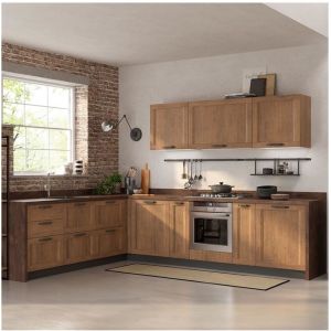 Classic Antique Cupboard Pantry RTA Kitchen Cabinets 20mm Solid wood