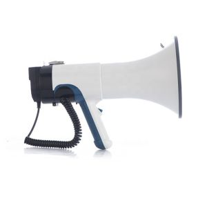1 Channel 2022 80W 12V Handheld Rechargeable Megaphone with Siren No Water