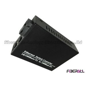 China Ethernet To Fiber Media Converter With One SC Optical Interface And Two RJ45 Ports on sale