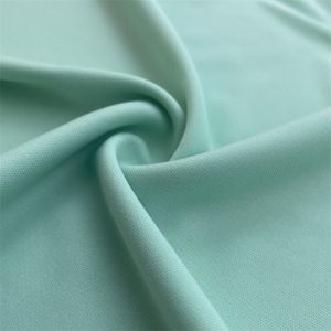 Color Fastness Grade 3.5-4.0 100% Polyester Tricot Fabric for Double Faced
