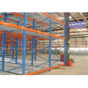 Intensive Gravity Adjustable Pallet Racking System ISO9001 CE Approved